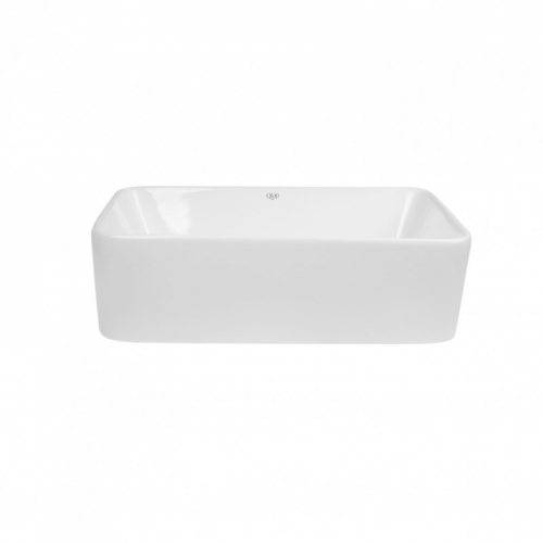 Раковина-чаша Qtap Tern 47,5x37x14 White з донним клапаном QT17112074W