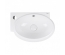 Раковина Qtap Leo 43x29x14 White з донним клапаном QT11115011LW