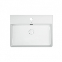 Раковина Qtap Nando LT 60x42x12 White з донним клапаном QT12112173W