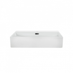 Раковина Qtap Nando LT 60x42x12 White з донним клапаном QT12112173W