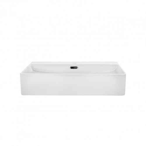 Раковина Qtap Nando LT 60x42x12 White з донним клапаном QT12112173W