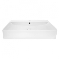 Раковина Qtap Nando 71x42,5x13,5 White з донним клапаном QT1211K427W