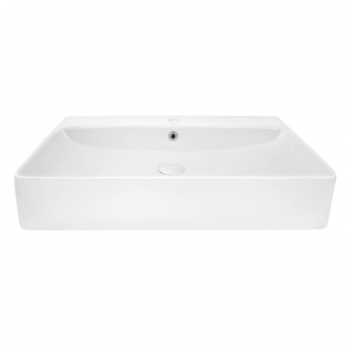 Раковина Qtap Nando 71x42,5x13,5 White з донним клапаном QT1211K427W