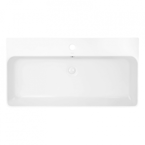 Раковина Qtap Nando 80x41,5x15,5 White з донним клапаном QT1211K419W