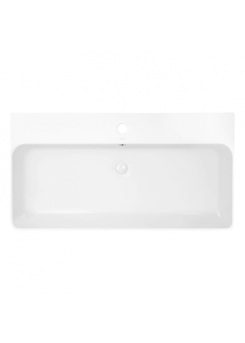 Раковина Qtap Nando 80x41,5x15,5 White с донным клапаном QT1211K419W