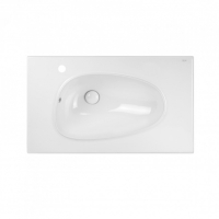 Раковина Qtap Virgo 80x48x16,7 White з донним клапаном QT1811FL8128BRW