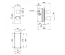 Смеситель термостатический скрытого монтажа для душа Qtap Votice 65T105NGC на три потребителя