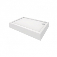 Душевой поддон Qtap Tern 301812C 100x80x12 см + сифон TERN301812C