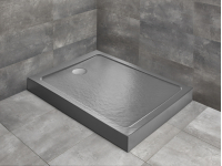 Душовий піддон Radaway Doros F Compact 1200x800x120 антрацит SDRFP1280-05-64S