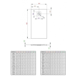 Душовий піддон Radaway Kyntos F 1200x1000x30 білий HKF120100-04