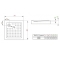 Душевой поддон Radaway Tinos С Compact 900x900x160 белый S4TIC9090-08