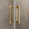 Душова кабіна Radaway Idea Gold KDD 1200x1200x2005 золото/прозоре 387064-09-01L+387064-09-01R