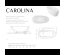 Ванна окрема RADAWAY CAROLINA 150х73 WA1-53-150x073U