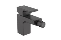 Смеситель Hansgrohe Vernis Shape для биде с металлическим донным клапаном Matt Black (71219670)