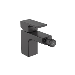 Змішувач Hansgrohe Vernis Shape для біде з металевим донним клапаном Matt Black (71219670)