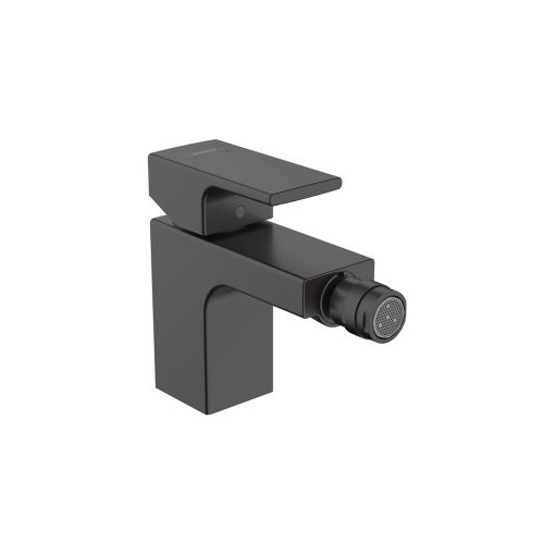 Змішувач Hansgrohe Vernis Shape для біде з металевим донним клапаном Matt Black (71219670)