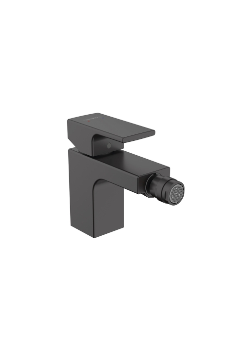 Смеситель Hansgrohe Vernis Shape для биде с металлическим донным клапаном Matt Black (71219670)