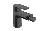 Змішувач Hansgrohe Vernis Blend для біде з металевим донним клапаном Matt Black (71218670)