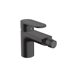 Змішувач Hansgrohe Vernis Blend для біде з металевим донним клапаном Matt Black (71218670)