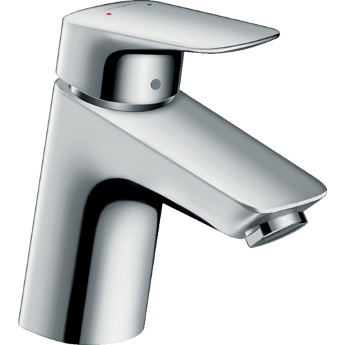 Смеситель Hansgrohe Logis 70 для умывальника без донного клапана Chrome (71071000)