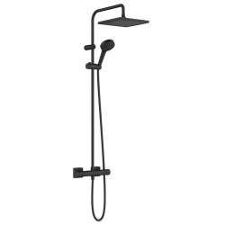 Душова система Hansgrohe Vernis Shape Showerpipe 240 1jet з термостатом, Matt Black (26427670)