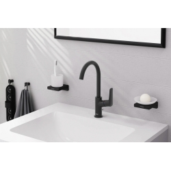 Смеситель Hansgrohe Logis 210 для умывальника, Matt Black (71130670)