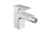 Смеситель Hansgrohe Vernis Shape для биде с металлическим донным клапаном Chrome (71219000)