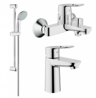 Комплект смесителей GROHE BauLoop 123214S (23337000 + 32815000 + 27598000)