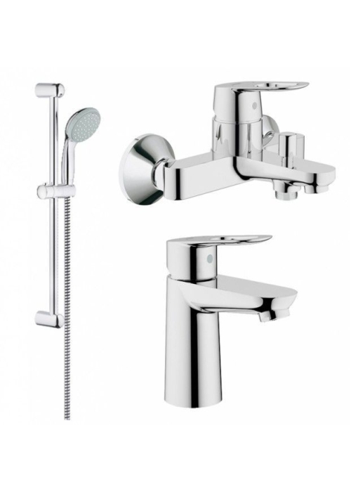 Комплект смесителей GROHE BauLoop 123214S (23337000 + 32815000 + 27598000)