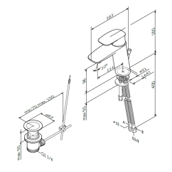 Смеситель для раковины AM.PM Spirit V2.1 F71A82100