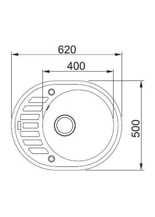 Кухонная мойка ARGO OVALE 62 в ассортименте, ARG4