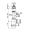 Сифон Alcaplast A442P-DN50/40 для миття з пластмасовою решіткою