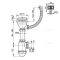 Сифон Alcaplast A447-DN50/40 для мойки с нержавеющей решёткой d115 и гофропереливом