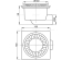 Сливной трап Alcaplast APV15 150x150/50