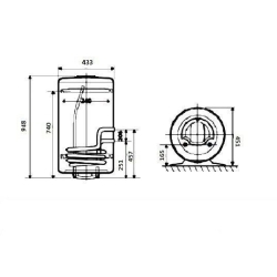 Водонагреватель Atlantic Combi Opro CWH 100 D400-2-B