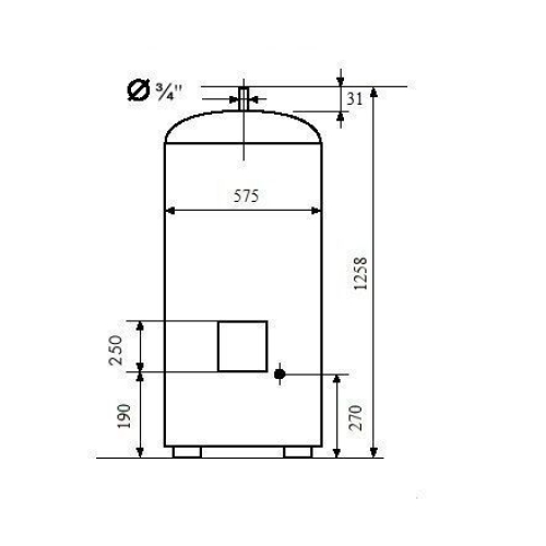 Водонагрівач Atlantic Steatite Floor Standing VSRS 200L