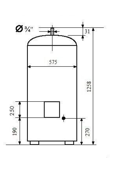 Водонагрівач Atlantic Steatite Floor Standing VSRS 200L