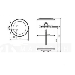 Водонагреватель Atlantic OPRO TURBO VM 050 D400-2-B