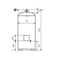 Водонагреватель Atlantic Steatite Floor Standing VSRS 300L