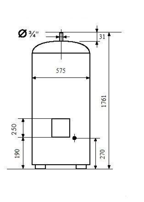 Водонагрівач Atlantic Steatite Floor Standing VSRS 300L