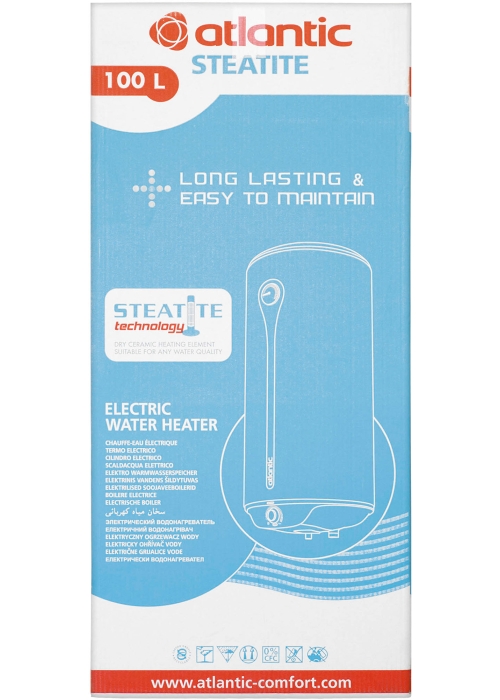 Водонагреватель ATLANTIC Ego Steatite 100 VM 100 D400-1-BC 1200W