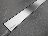 Лінійний душовий трап BESCO Virgo Duo 90