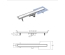 Линейный душевой трап BESCO Virgo White 90