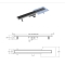 Лінійний душовий трап BESCO Virgo Black 60