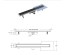 Линейный душевой трап BESCO Virgo Black 70