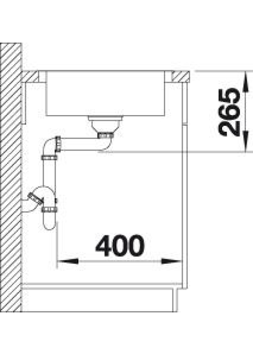 Кухонна мийка Blanco LANTOS 45 S-IF Compact 519059