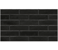 Плитка Cerrad Elewacja Foggia Nero 6,5х24,5
