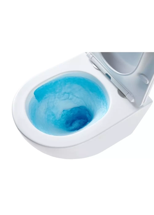 Комплект: Инсталляционная система Grohe Rapid SL 38772001 + Подвесной унитаз Devit Flow белый с сидением дюропласт soft-close, DFL0460111W 