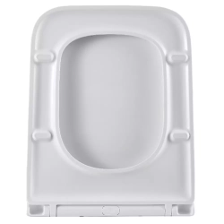 Сиденье для унитаза Devit DFL0520111W/DFL2170211W/DFO1160111W soft-close, белая