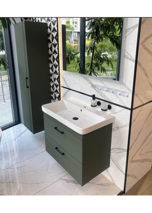Тумба з умивальником Devit Urbanis 60 зелений 454060E